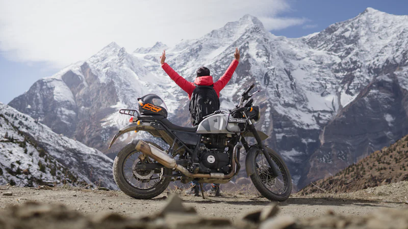 Self-drive bike rental in the Himalaya